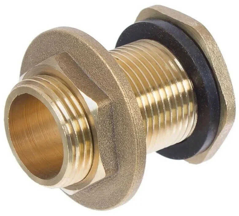 Врезка для резервуара  1" (латунь) Gappo