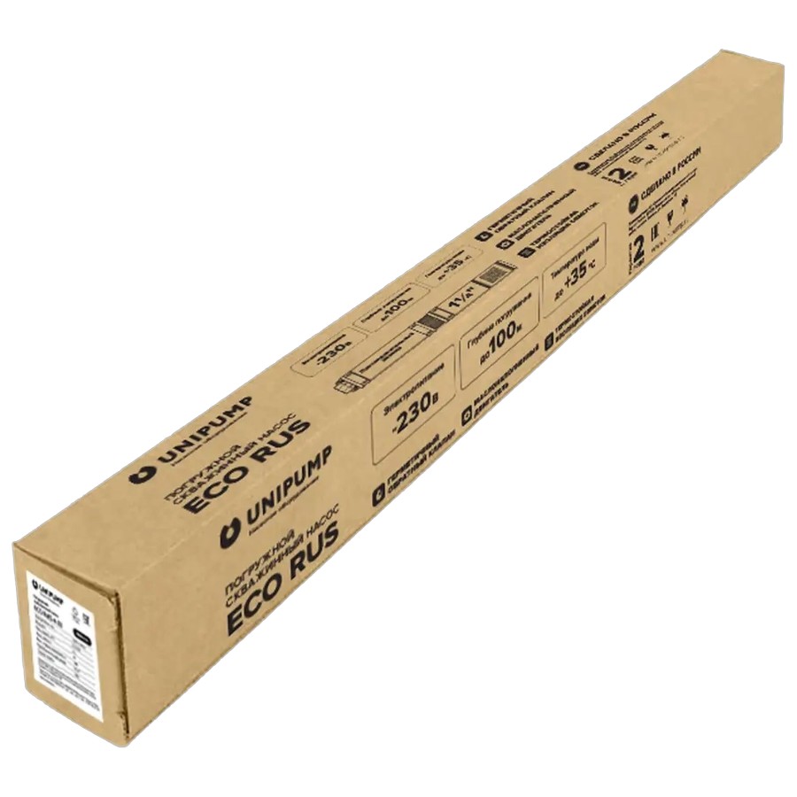 Насос погружной 3,5" ECO RUS 2-65 UNIPUMP