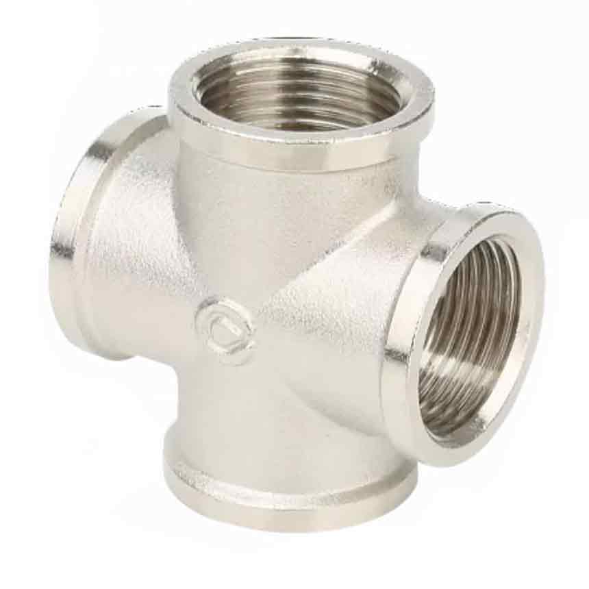 Крестовина ВВ 1/2" (никель) Gappo