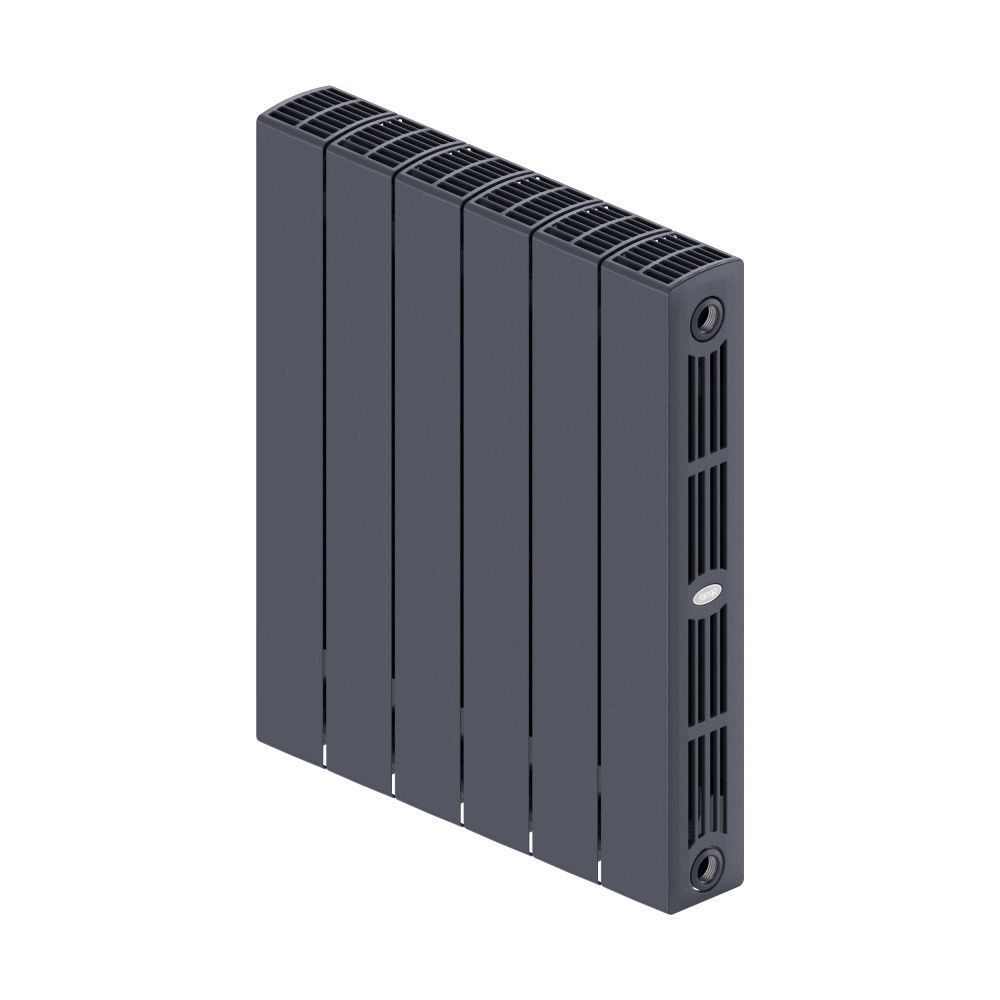 Радиатор биметаллический SUPReMO 500/90  6 секций боковое подкл. Rifar ТИТАН