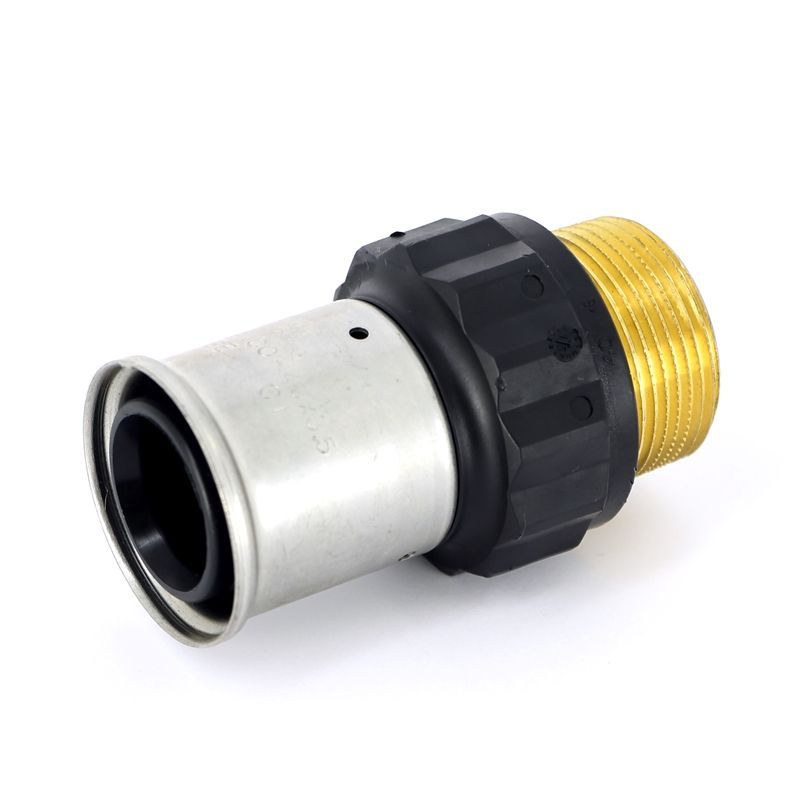 Муфта 40х11/4" НР ПВДФ пресс HENCO