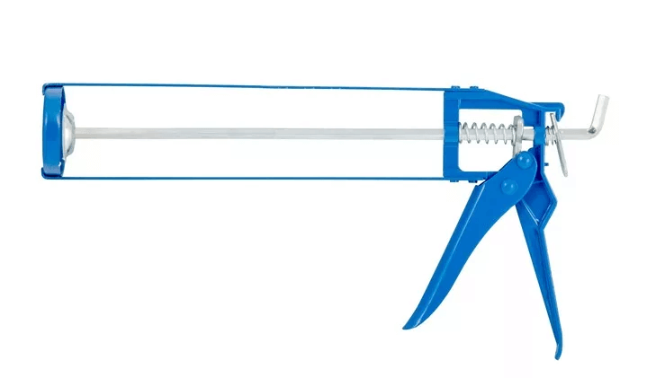 Пистолет для герметика скелетный, гладкий шестигранный шток, 6,8мм 888 КРЕПЕЖ