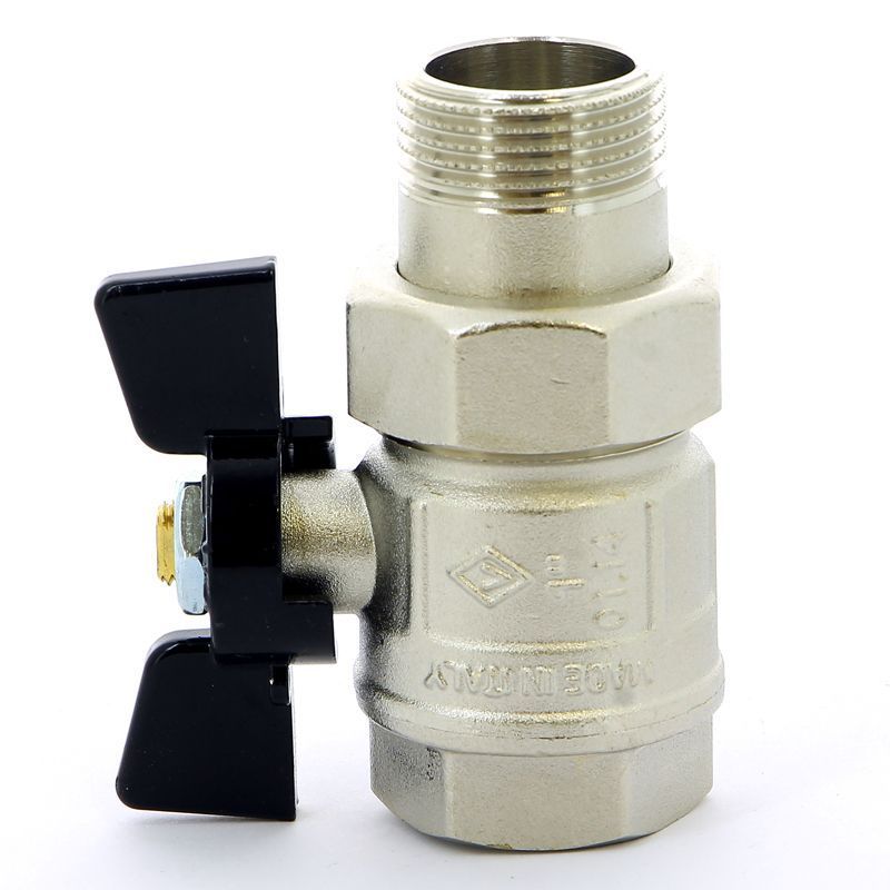 Кран со сгоном НВ 1" (бабочка) Bugatti