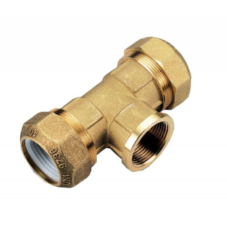 Тройник ВР 25mm х 3/4" латунь ART. 035