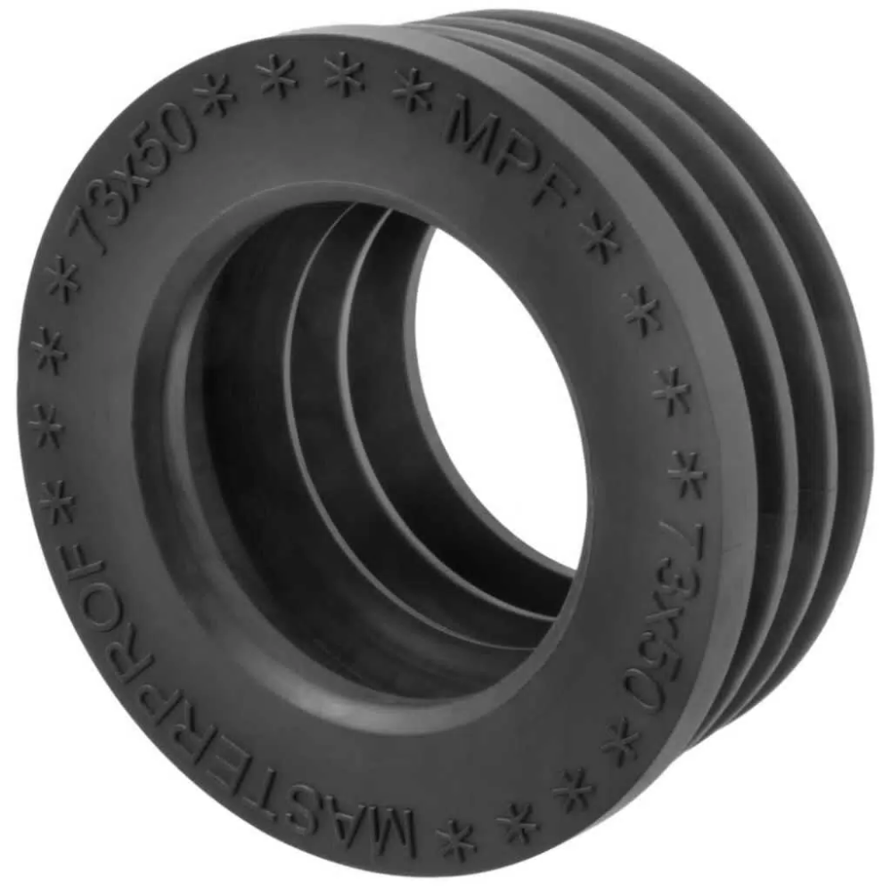 Манжета д/канализации D73х50 черная MasterProf