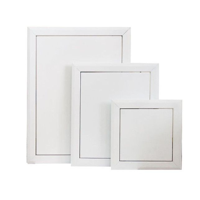 Дверца ревизионная RD 400х400 B белая, пласт. HACO