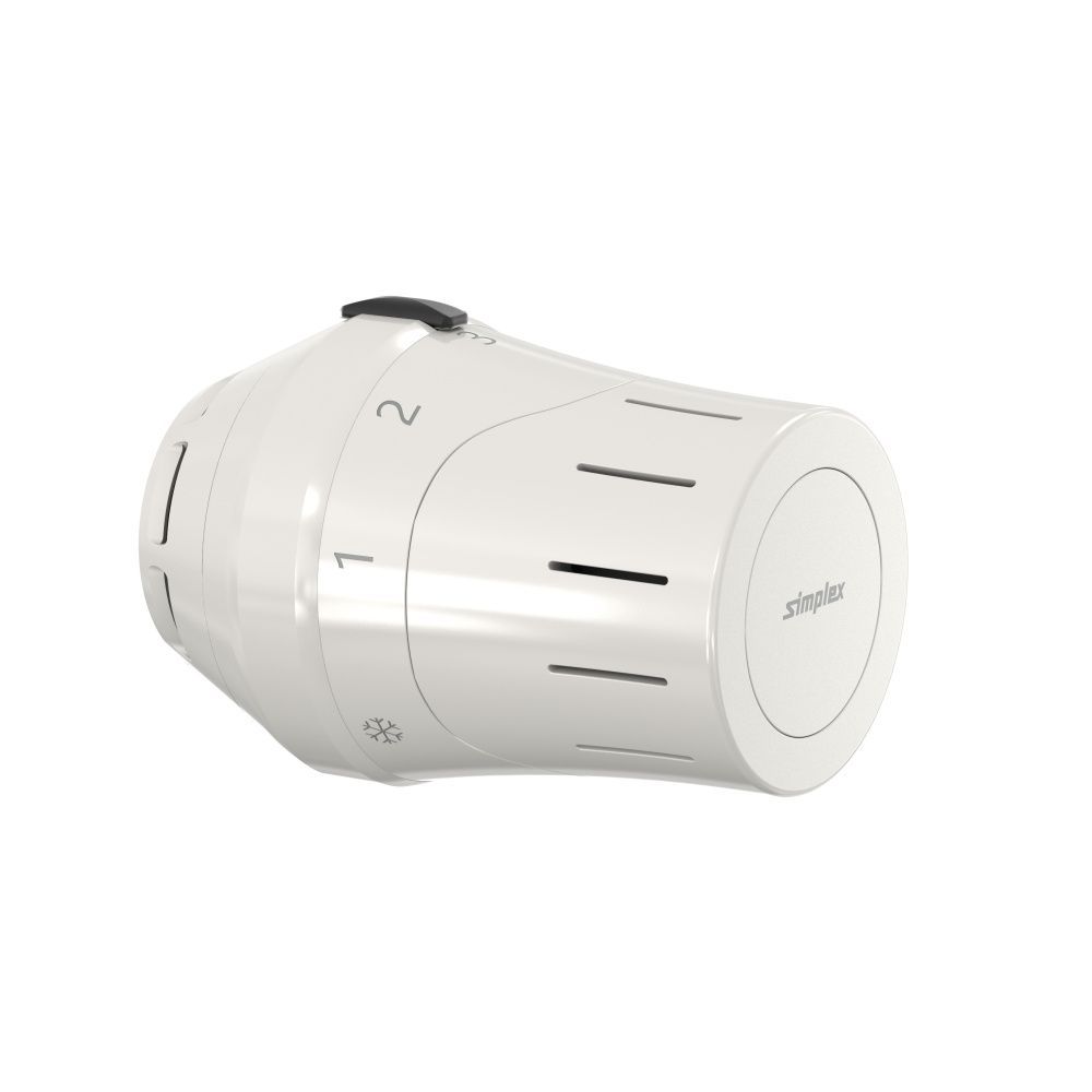 Термостат Exclusive TC-E1 M30х1,5, белый, с уст.нуля Simplex