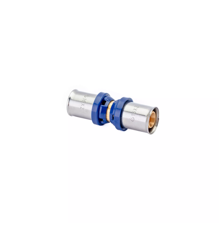Муфта 26-26 латунь MLC Plus, пресс USYSTEMS