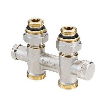 Клапан запорный RLV-KD (прямой) G3/4А; G1/2А, с возможностью опорожнения