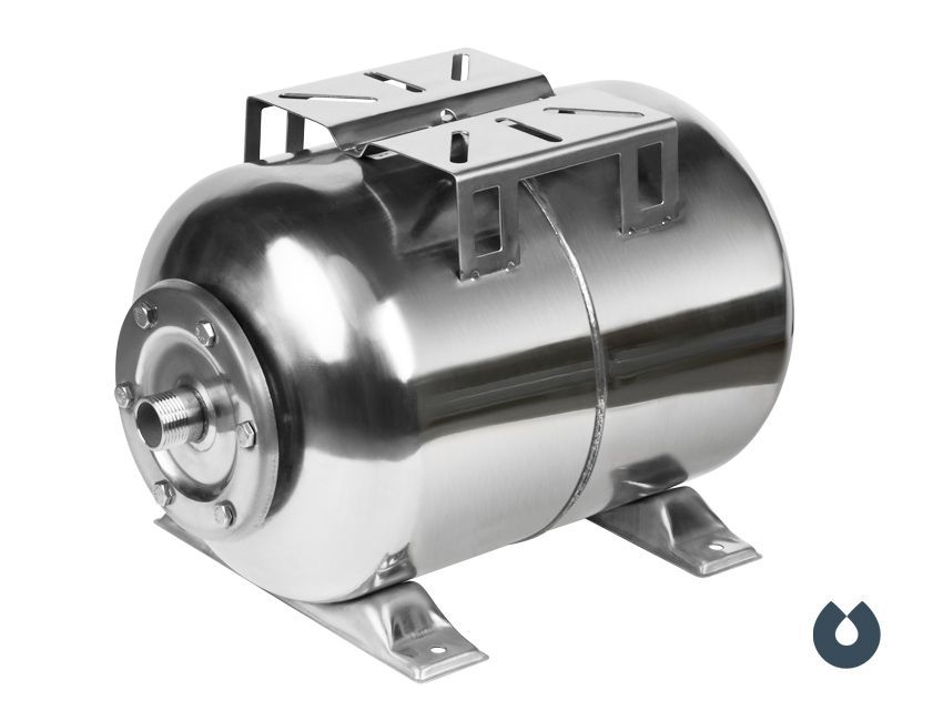 Гидроаккумулятор  24 л (гор.), н/ж UNIPUMP