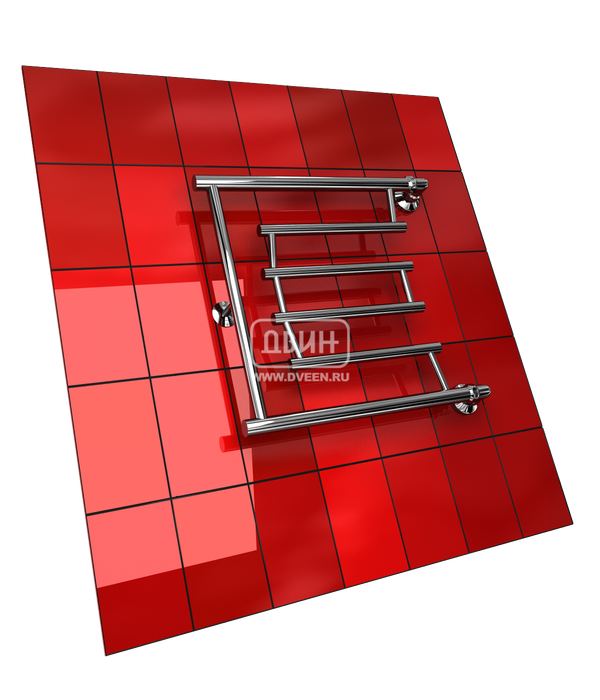 Полотенцесушитель D pobeda 50/50 1"-3/4"-1/2" Водяной (К0), ДВИН