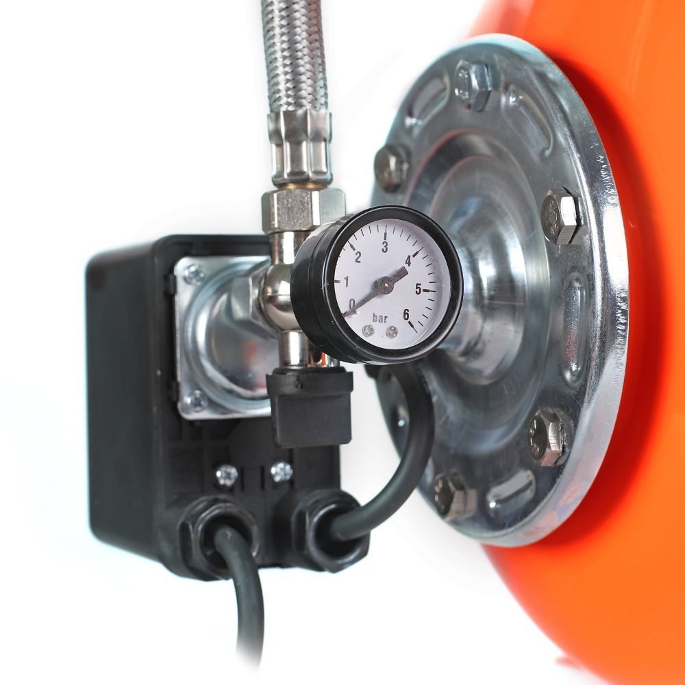 Станция насосная PW 1200-24 INOX, насосная часть - нерж.сталь, бак 24 л, 1200 Вт, 3800 л/час PATRIOT