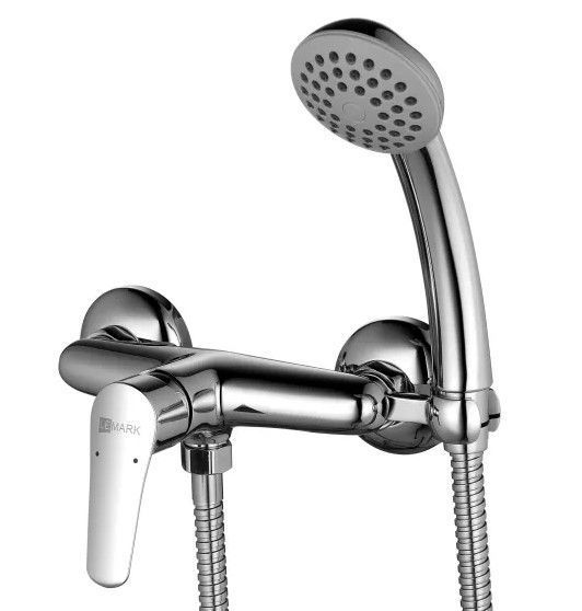 Смеситель для душа Partner (с лейкой и шлангом) хром LEMARK