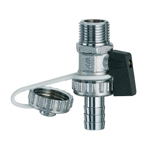 Кран сливной хромированный 1/2 FAR