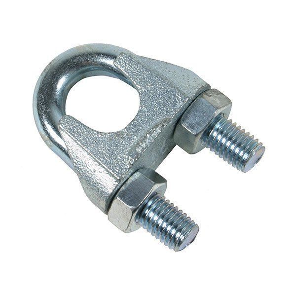 Зажим "ПОДКОВА" 5 мм (для троса 5 мм) нержавеющий (8248)