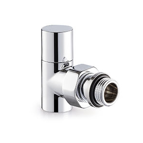 Вентиль угловой, ручной 1/2" цвет хром SR Rubinetterie