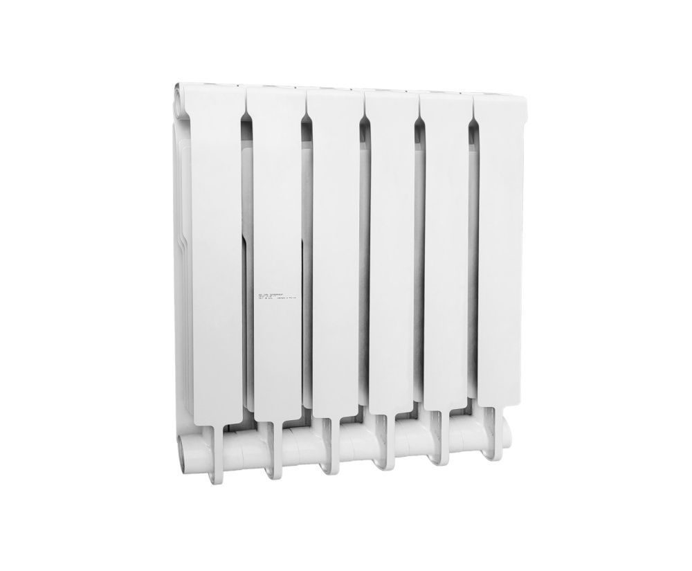 Радиатор биметаллический 500/90 мм 6 секций Теплоприбор