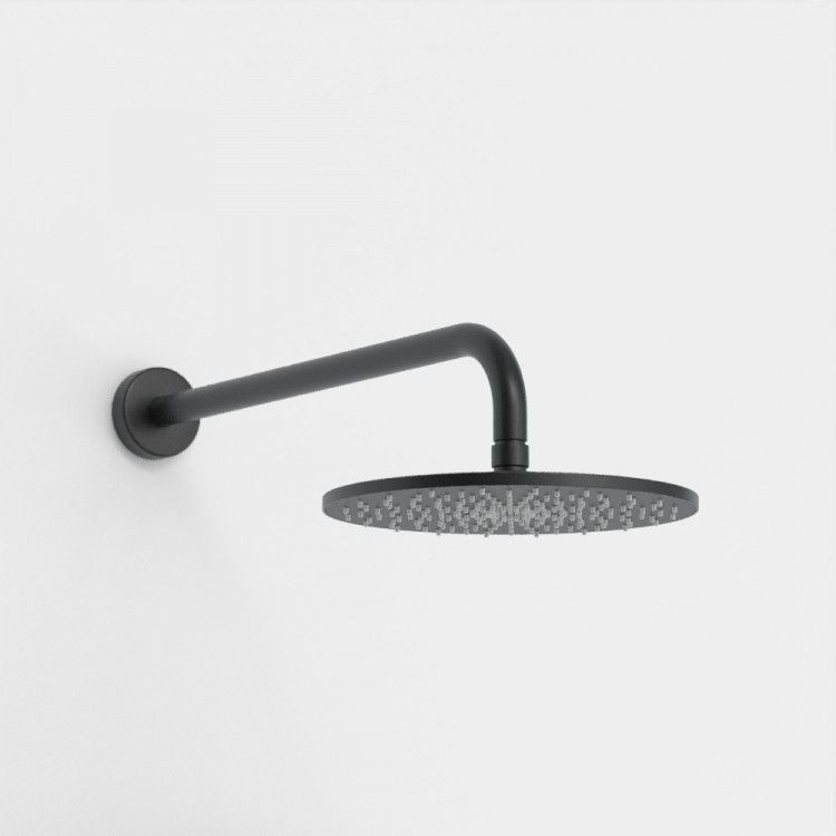 Душевой комплект NARDIS 2R BLACK, черный матовый, BERGES
