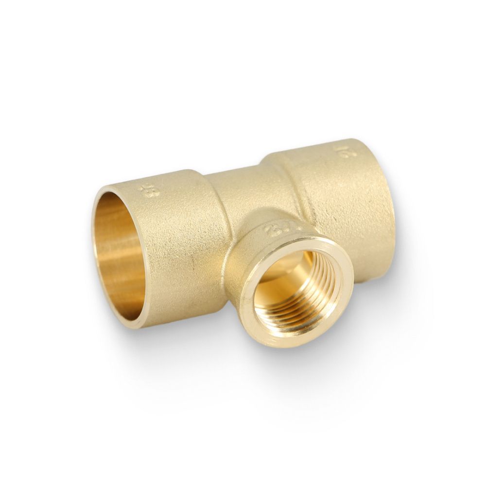 Тройник - переход на резьбу ВВ 28х1/2"х28 JINTIAN