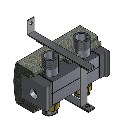Гидравлический разделитель DN25 INOX (5м3) Huch