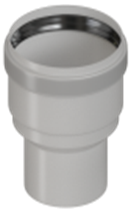 Адаптер конденсационный с D60 на D80, KRATS