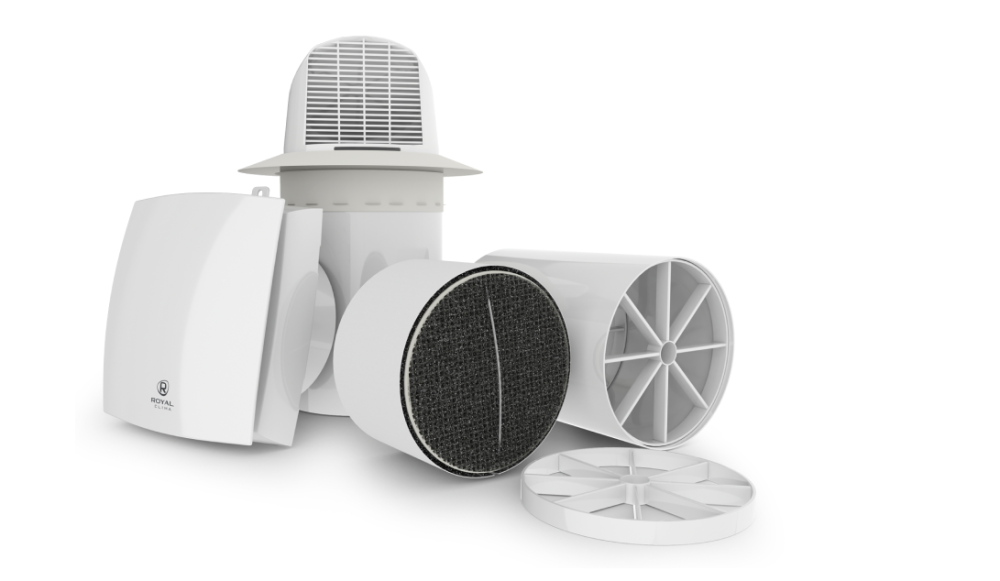 Энергоэффективная приточно-вытяжная вентиляционная установка RCF-70 Fiato 