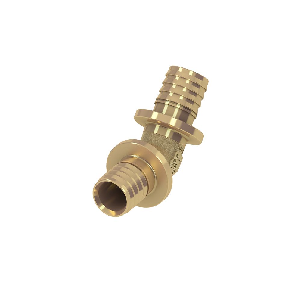 Угол 32-45° латунь TECE