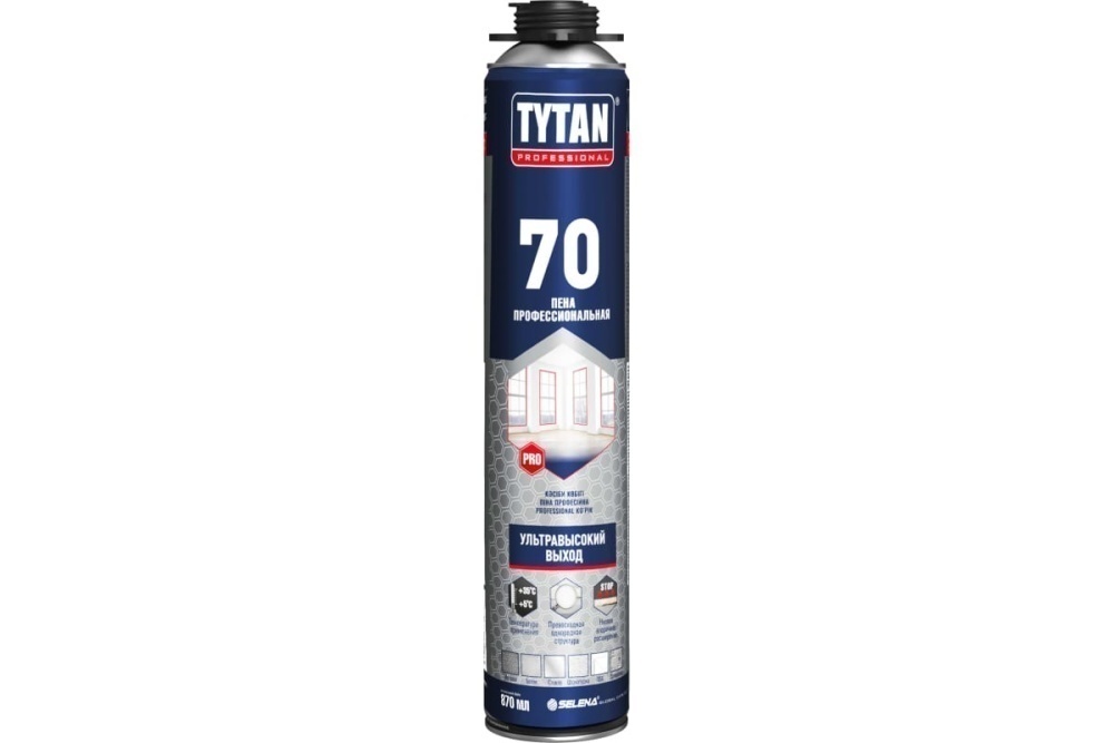Пена монтажная TYTAN ПРОФ 870мл