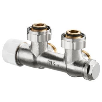 Присоединительный узел Multiblock T угловой 3/4" НР (евроконус) Oventrop