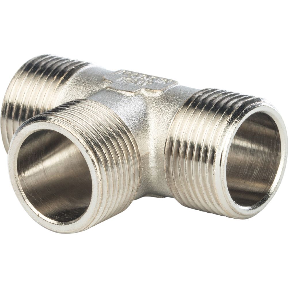 Тройник НР 1 (никель) Stout