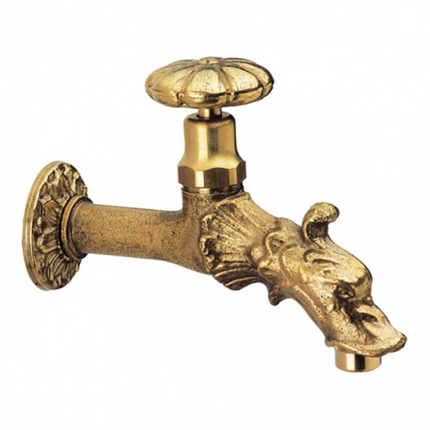 Вентиль водоразборный 1/2" латунь REMER