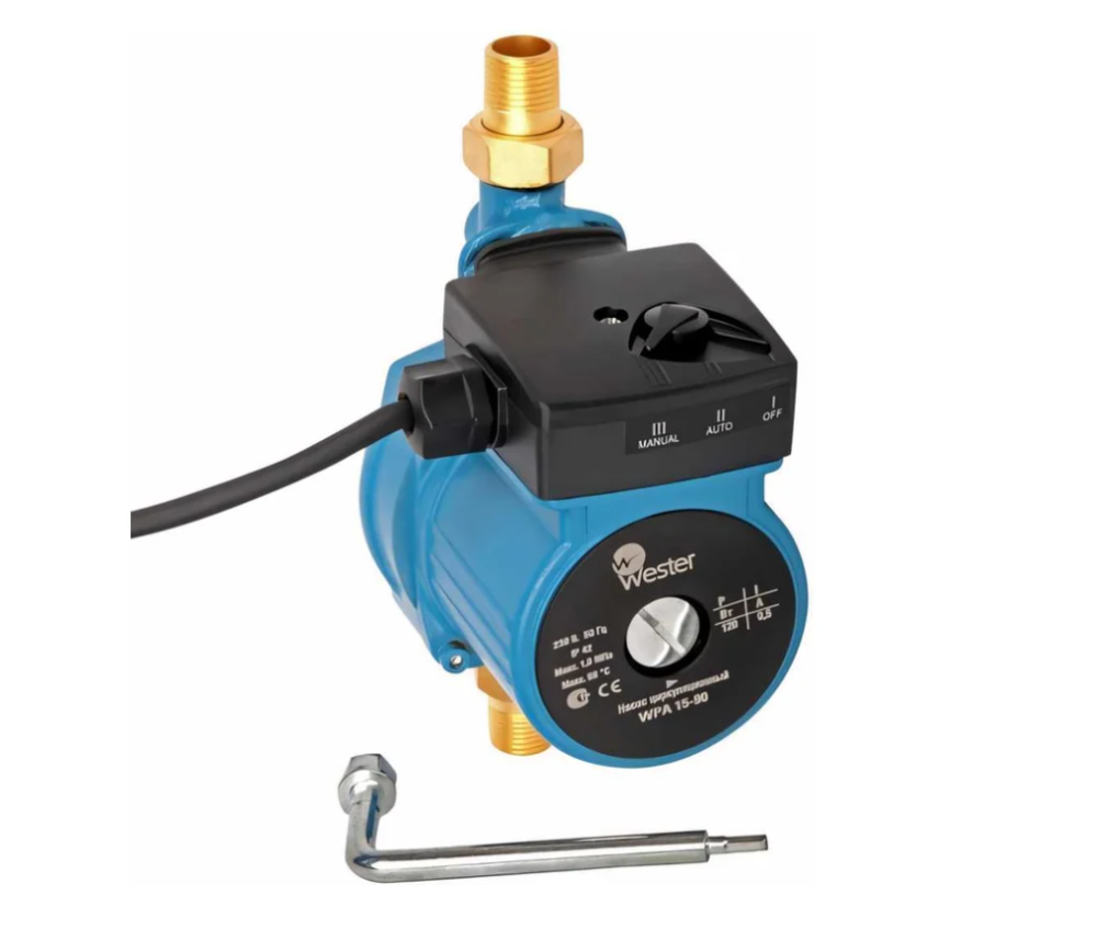 Насос WPA 15-90 WESTER (с гайками)