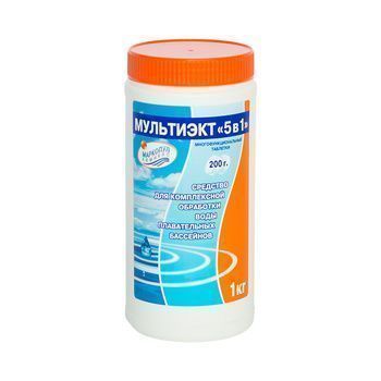 МУЛЬТИЭКТ 5в1 (таблетки 200г / банка 1кг), Маркопул