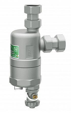 Грязеуловитель COMPACTFAR с магн., 3/4" накидн. гайки  FAR