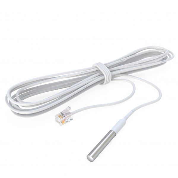 Датчик температуры в гильзе проводной ectoСontrol