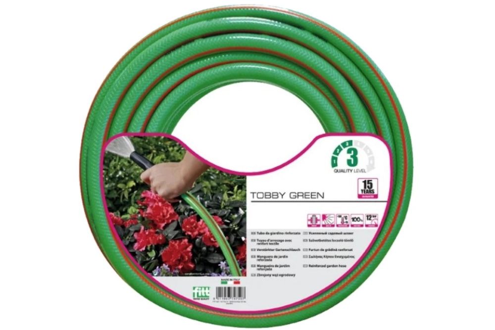 Шланг 1/2" 25м Tobby Green