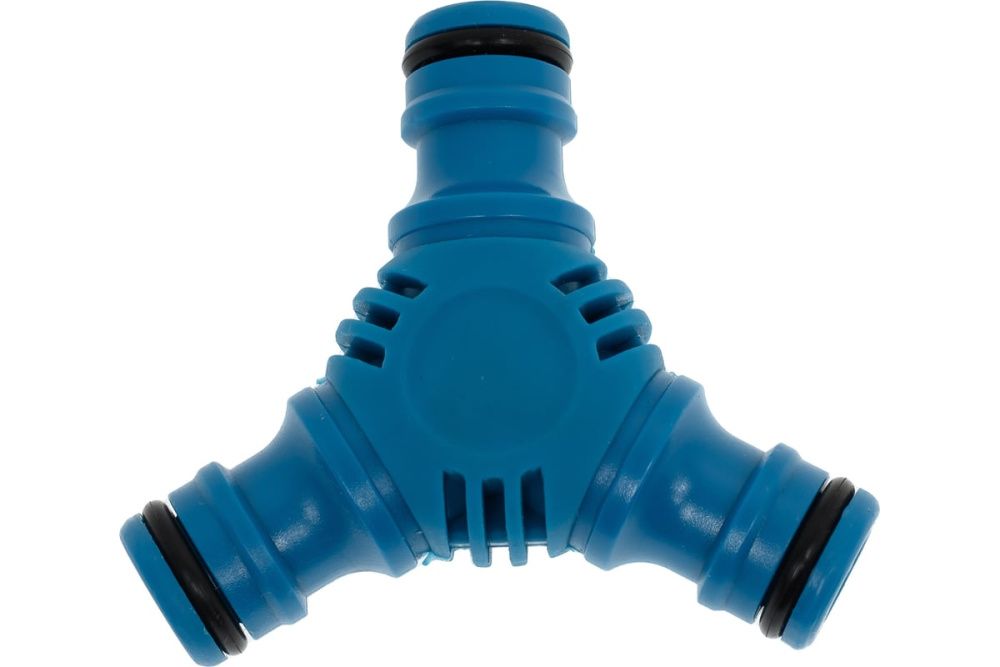 Тройник штуцерный GRINDA TW-1, ударопрочный пластик с покрытием TPR, PROLine 