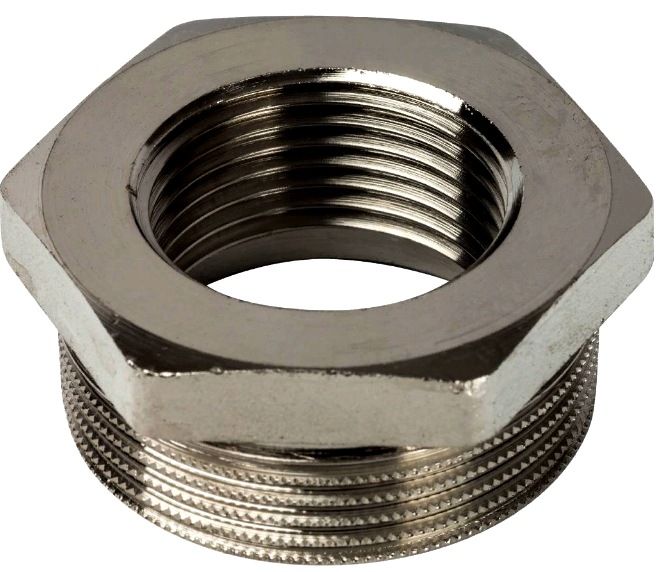 Футорка НВ 11/2х11/4 (никель) STOUT