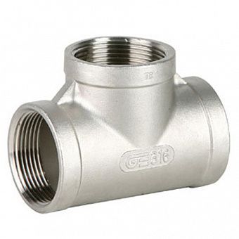 Тройник В-В DN 2', PN20, нерж. сталь AISI316