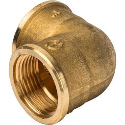 Угольник ВР-ВР   1х1 (латунь) Stout