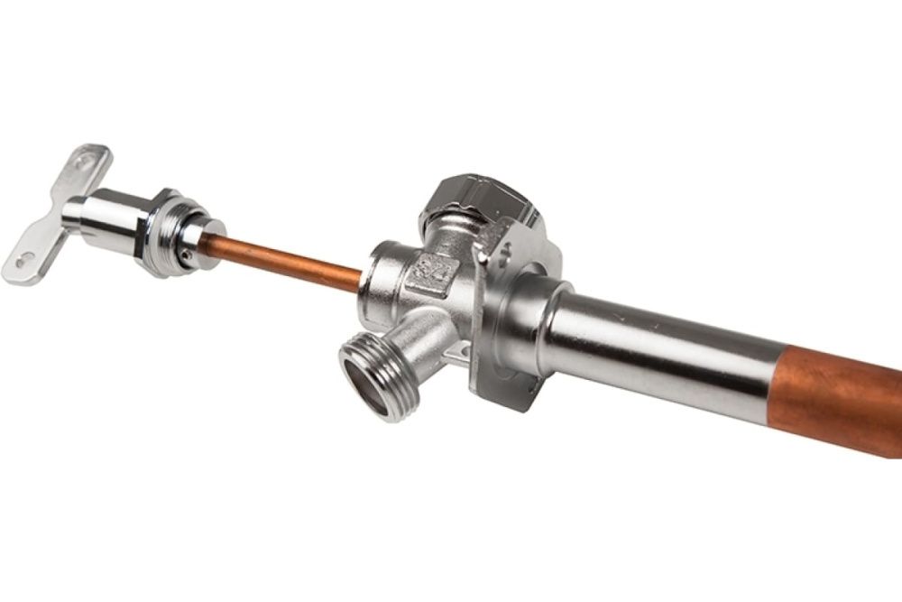 Кран незамерзающий уличный, длина 250-450 мм  с антисифоном Arrowhead Euro 455