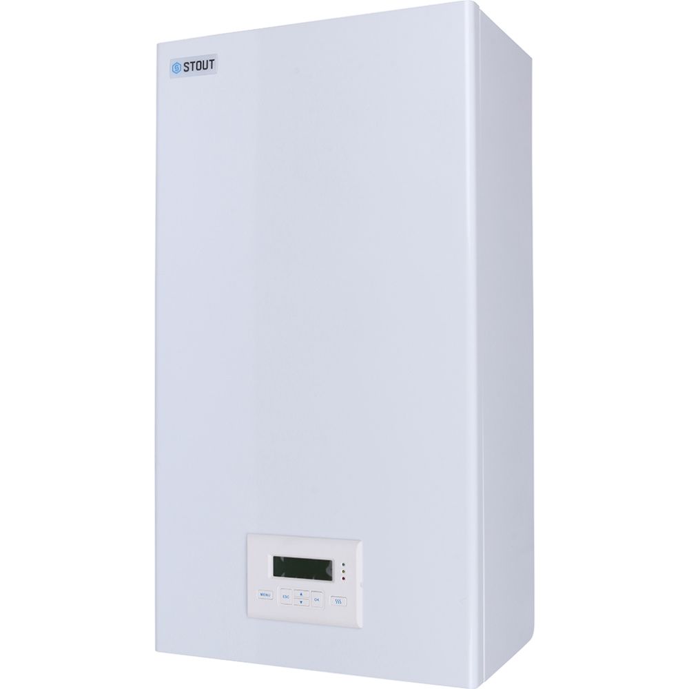 Котел электрический  9 кВт 1-3х фаз., тены 2шт STOUT