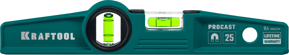 Уровень магнитный литой Procast-M 400 мм, Kraftool
