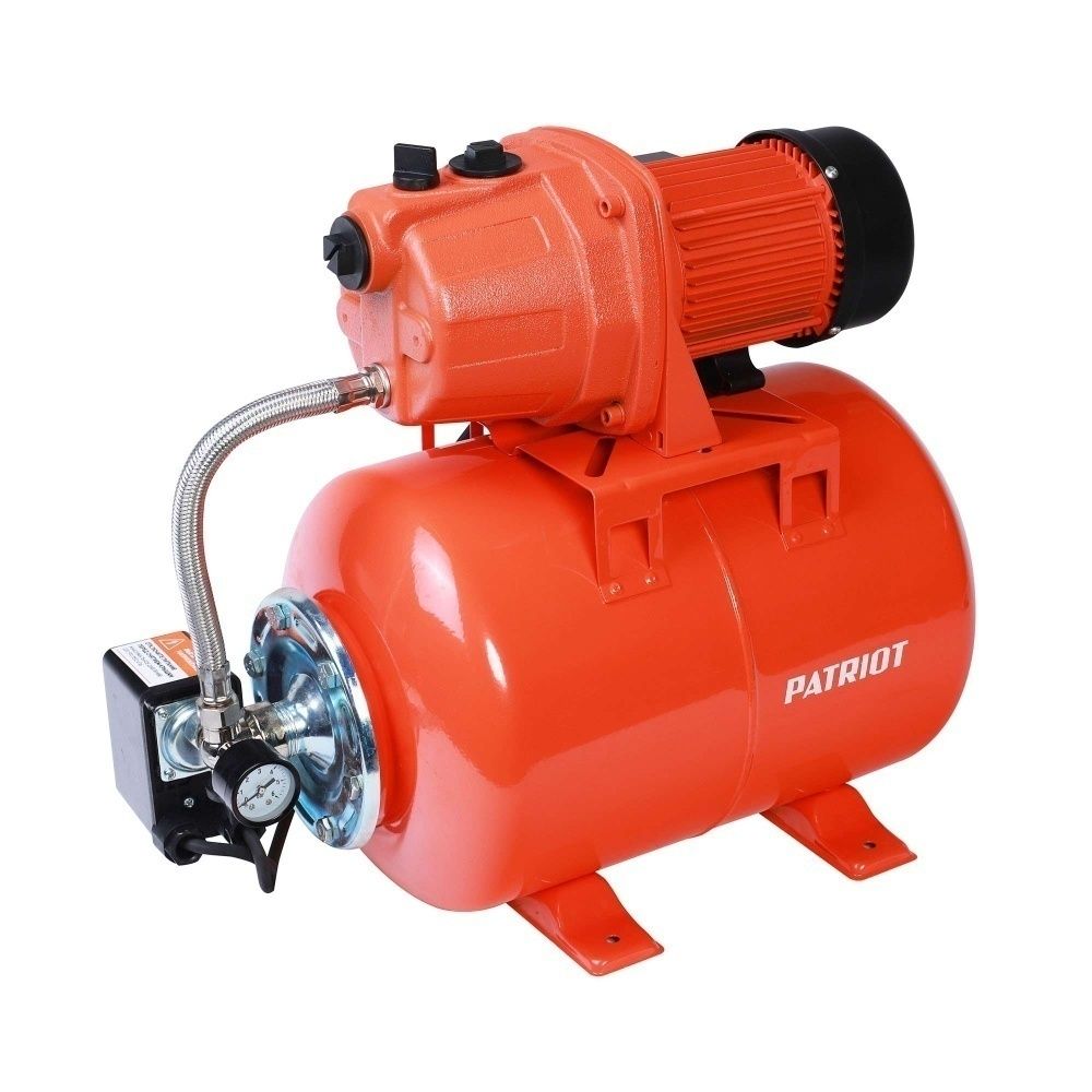 Станция насосная PW 1200-24 C, насосная часть - чугун, бак 24 л, 1200 Вт, 3800 л/час PATRIOT