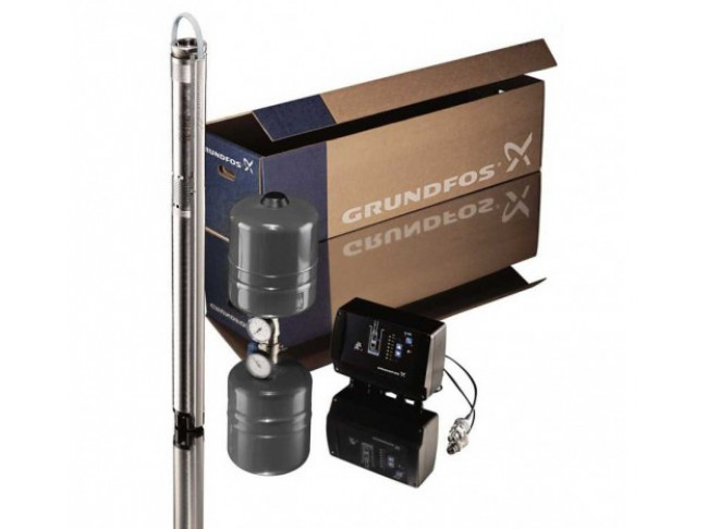 Комплект для поддержания постоянного давления с насосом SQE 2-115 GRUNDFOS
