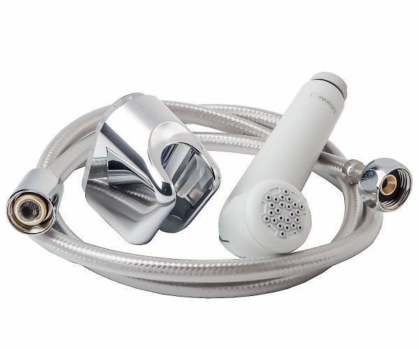 Гигиенический ручной душ с держателем, шланг 125см, белый,  HANSGROHE