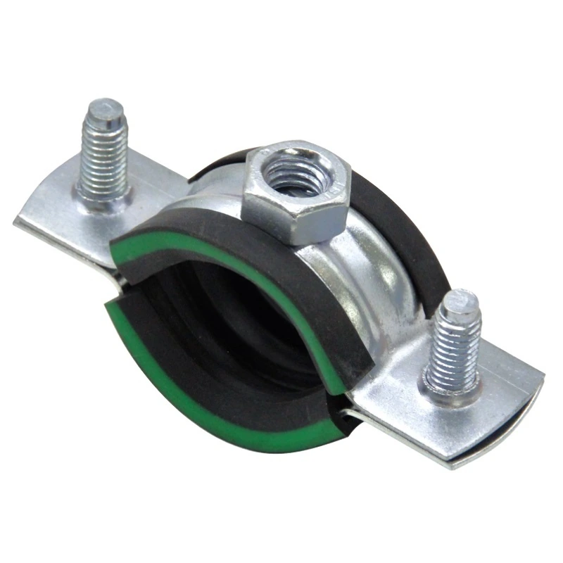 Хомут трубный 6" (162-170) М10 с креплением 