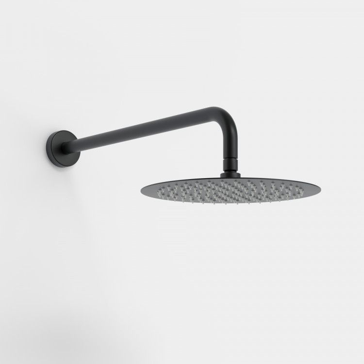 Душевой комплект VENTAS 2R, черный матовый, BERGES