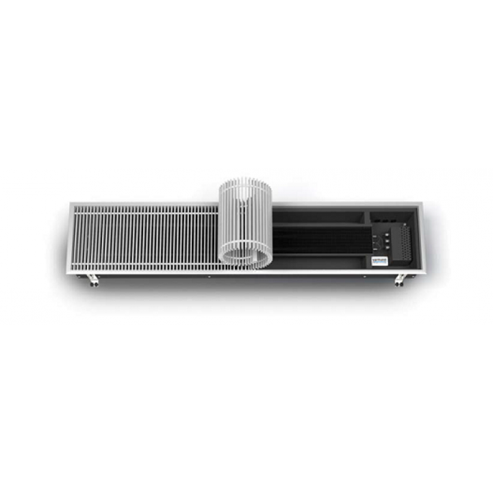 Конвектор Varmann Ntherm N 180.110.1400, без рамки, решетка матовое золото