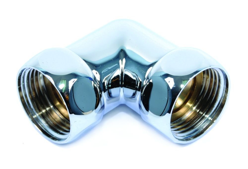 Сгон угловой (американка) для полотенцесушителей 1 х 1 ВН ХРОМ SG